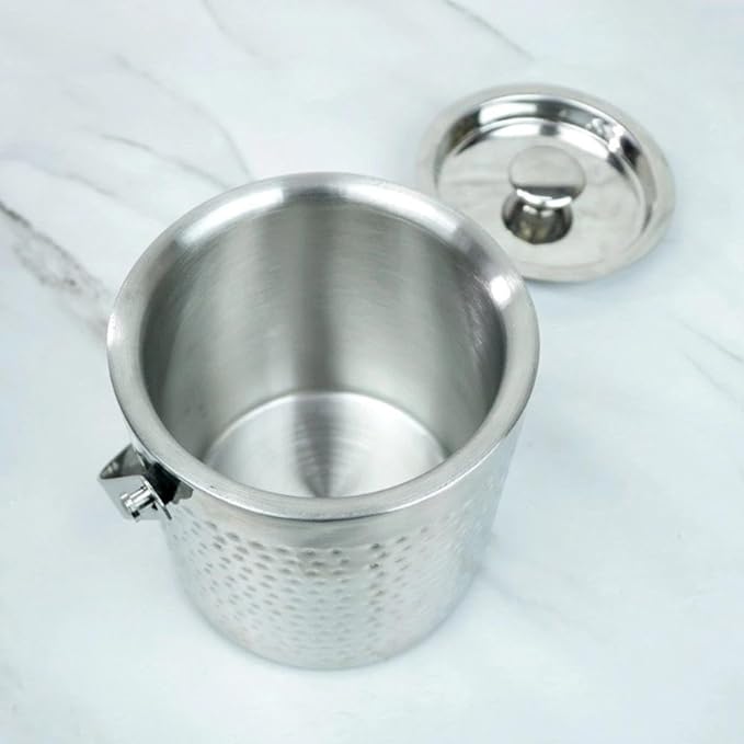 Balde de Gelo Inox Martelado Mimo 1,6l
