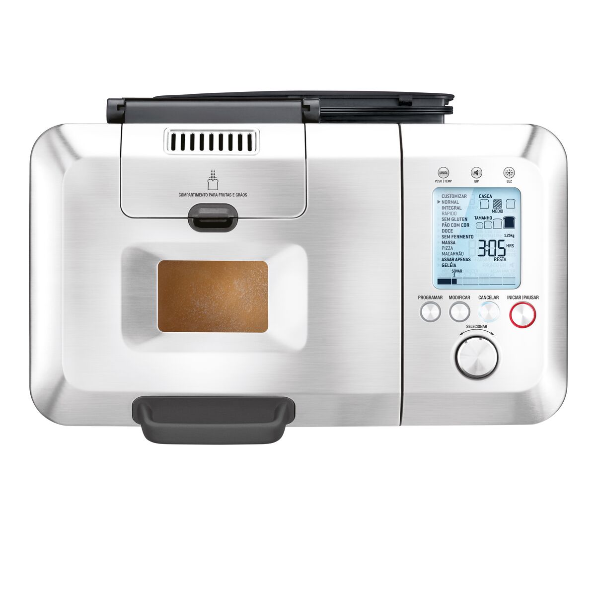 Panificadora Tramontina by Breville Pan Express em Aço Inox com Timer