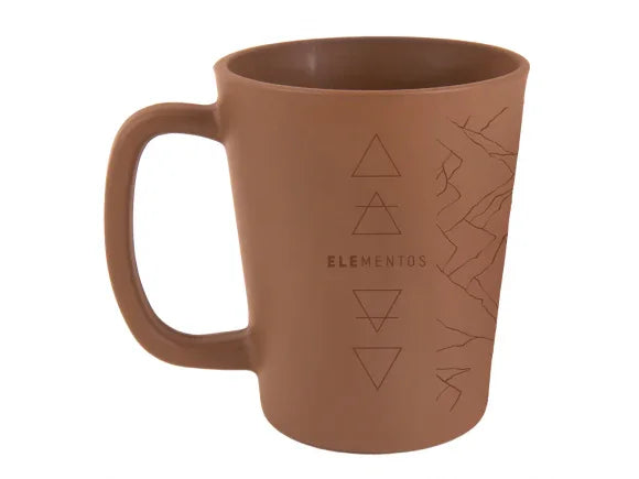 Caneca De Vidro Basic Uatt? 310ml Elementos Wood