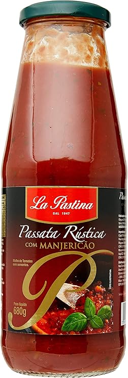 Passata Italiana La Pastina Rústica com Manjericão 680g