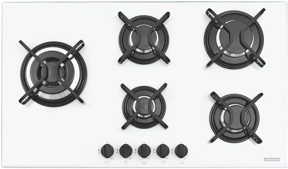 Cooktop Penta Side Plus W 5gg Tri90 Tramontina Branco