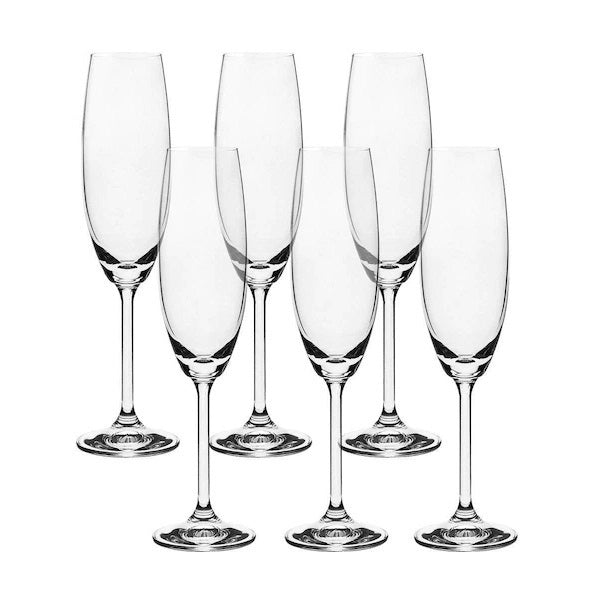 Taça para Champagne Cristal Sylvia Bohemia 220ml