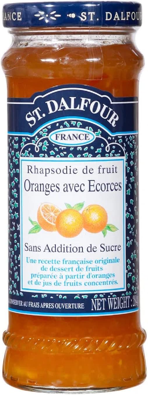 Geleia Francesa Laranja (Oranges Avec Ecorses) St Dalfour 284g