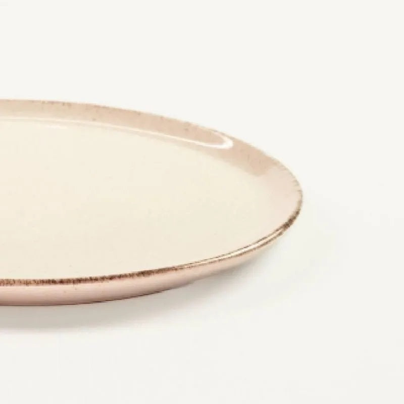 Prato Raso de Cerâmica Laguna Off 27 cm Noah - NDI