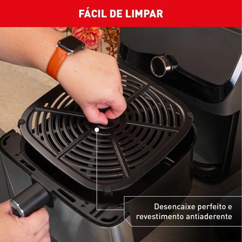 Fritadeira Sem Óleo Air Fry Arno Mega Digital 7,5L AFD7