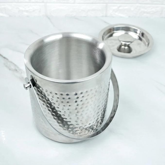Balde de Gelo Inox Martelado Mimo 1,6l