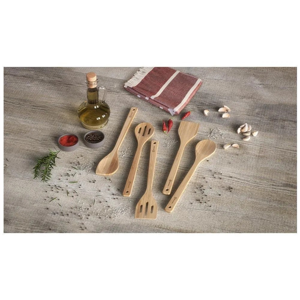 Conjunto de Utensílios de Bambu de 06 Peças Electrolux