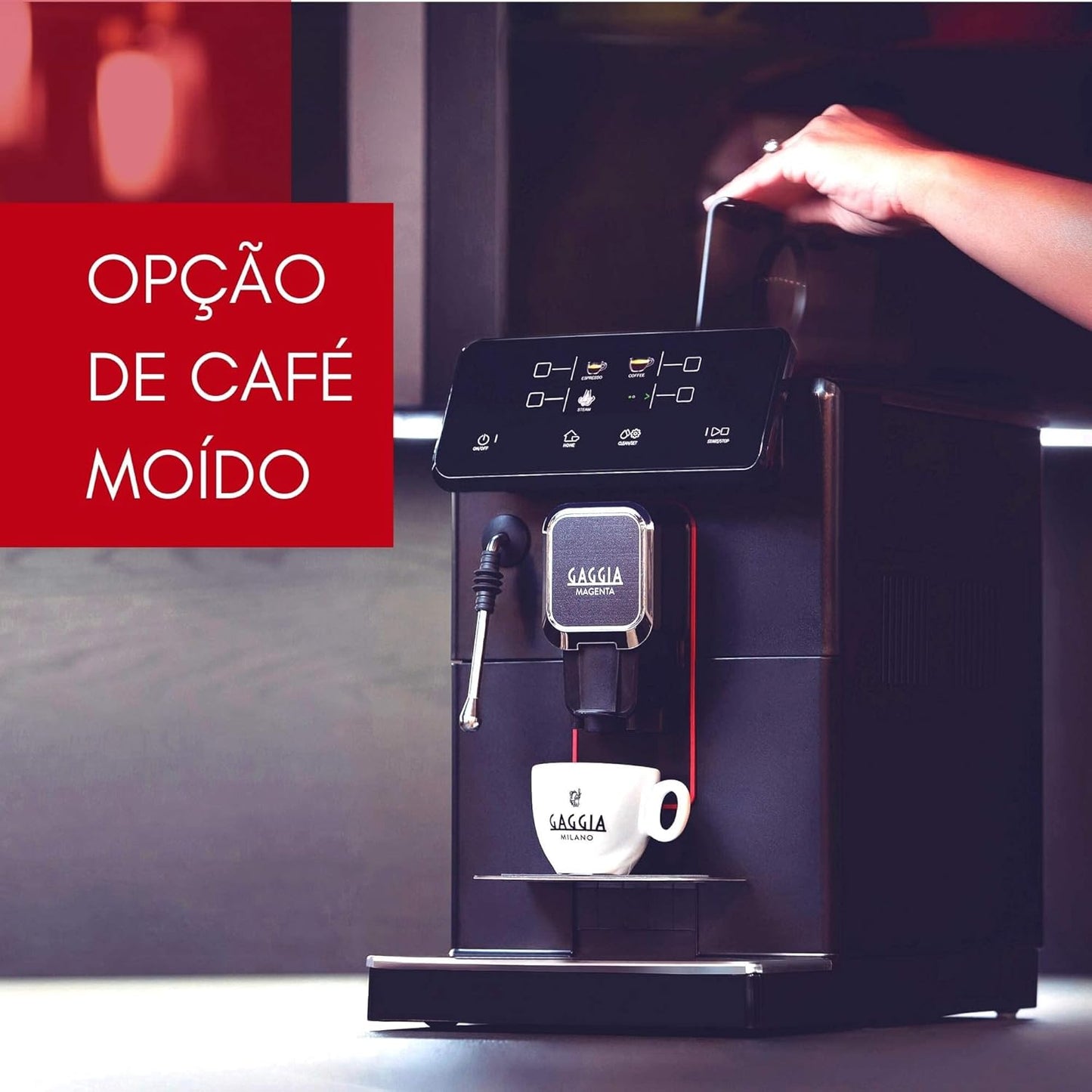 Cafeteira Gaggia Magenta Plus Italiana Espresso Automática