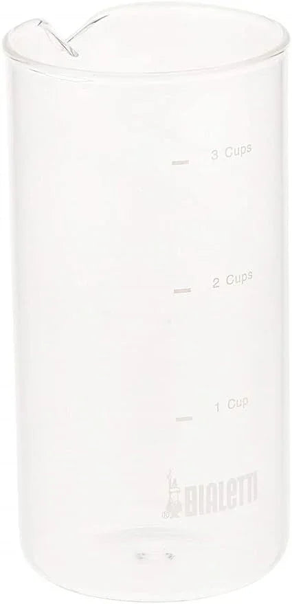 Copo Vidro Bialetti Cafeteira French Press 350ML