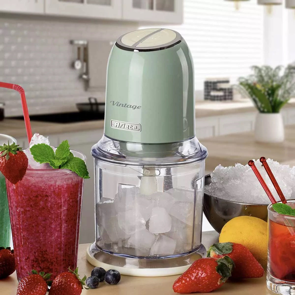 Processador de Alimentos Italiano Vintage Ariete Verde 400W