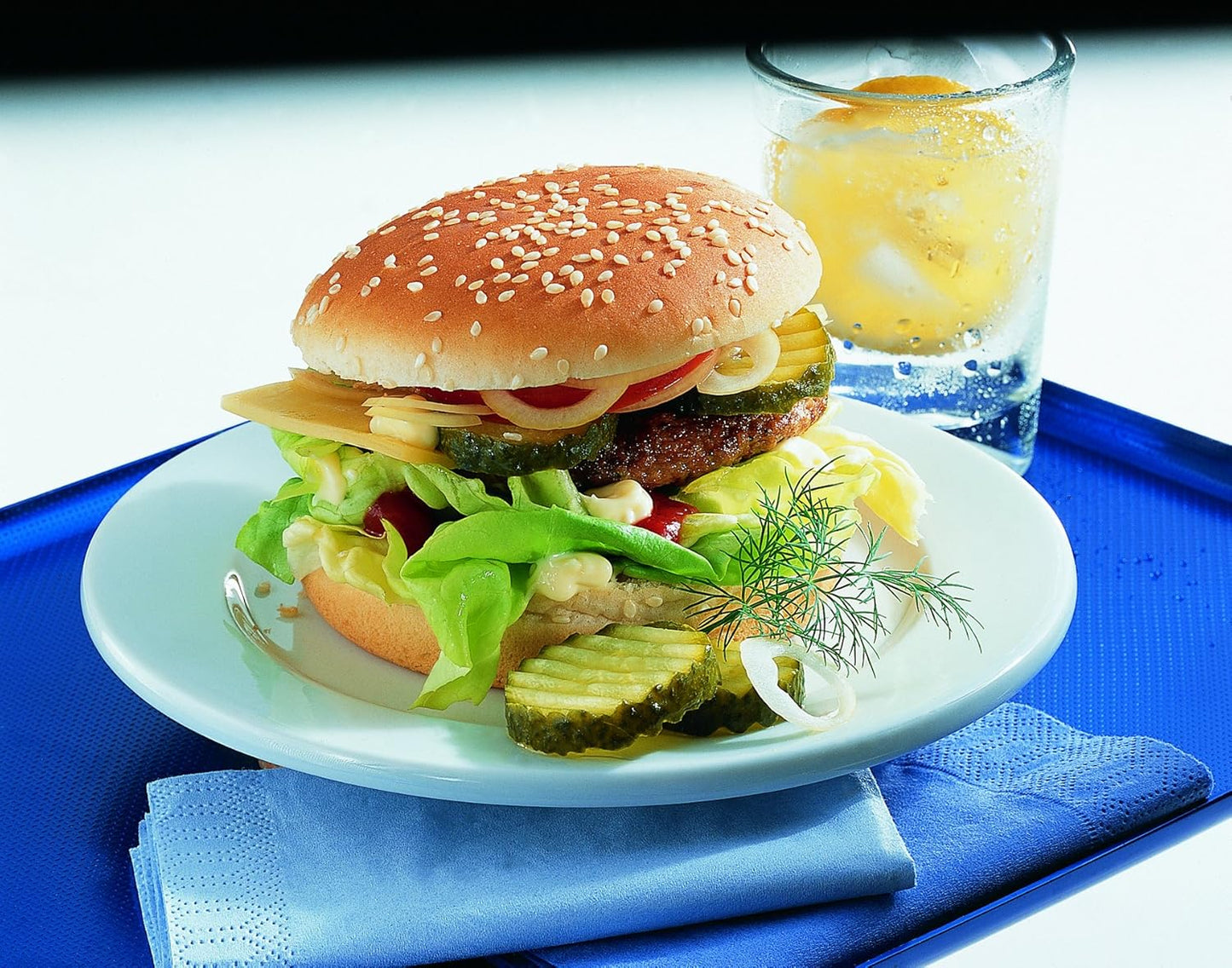 Pepinos Alemão Hengstenberg para Burger 330g em rodelas