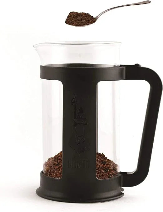 Cafeteira Prensa Francesa Bialetti Preta 1L