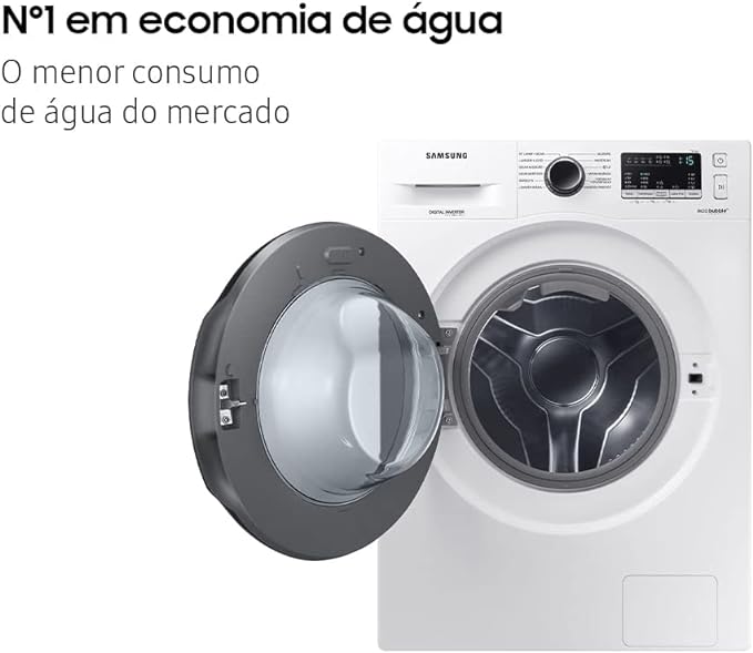 Lava e Seca Samsung 11kg WD11A Ecobubble WD11A4453BW Branca 220v