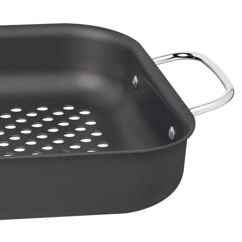 Grelha Churrasco Retangular Tramontina 28cm Aluminio Anodizado