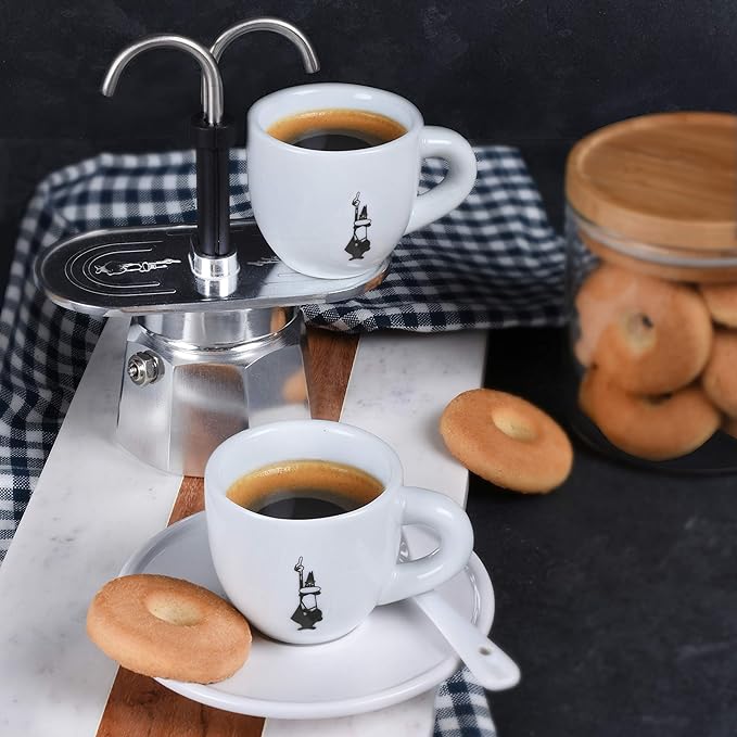 Cafeteira Bialetti Mini Express Preta 2 Xícaras
