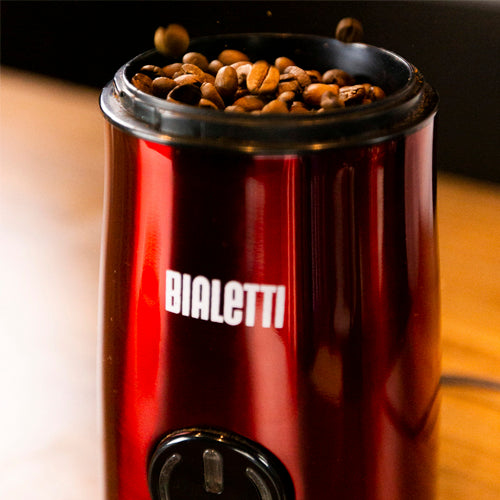 Moedor Elétrico de Café Bialetti Eletricity Vermelho