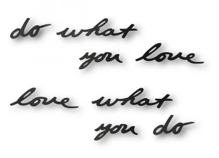 Adorno de Parede Com 8 Peças Mantra Preto Umbra