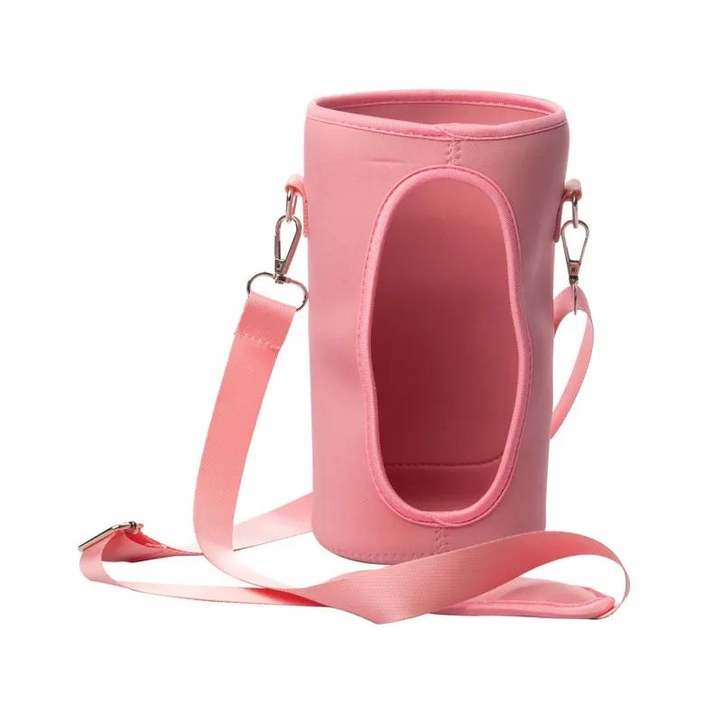 Garrafa Squeeze de Policarbonato 2,1L com Case 5 em 1 Rosa Lyor