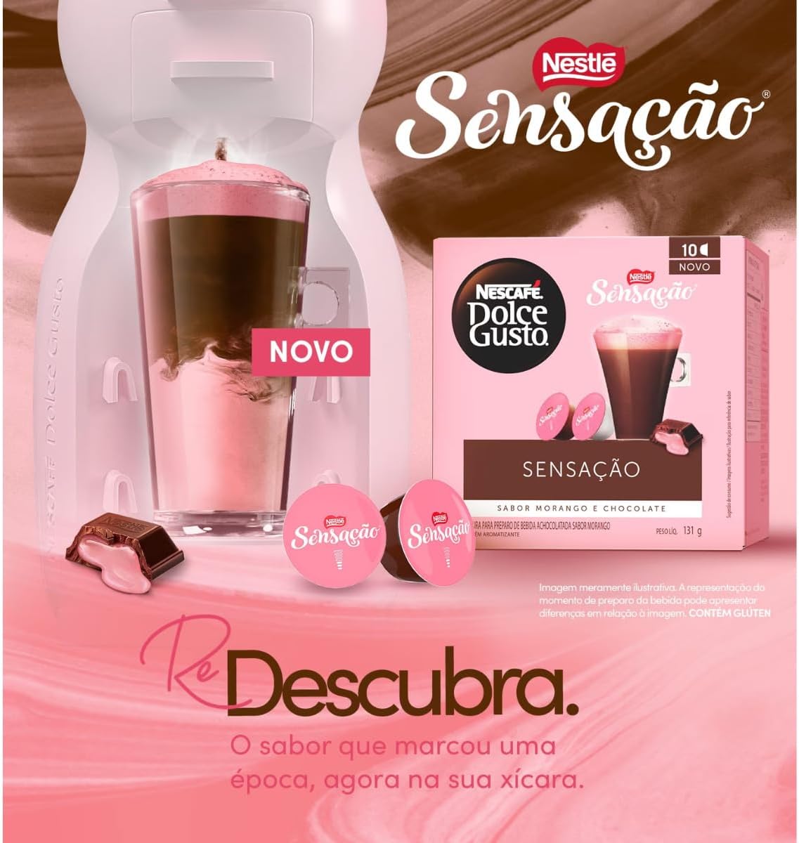 Cápsulas de Café Dolce Gusto Sensação 10 Cápsulas