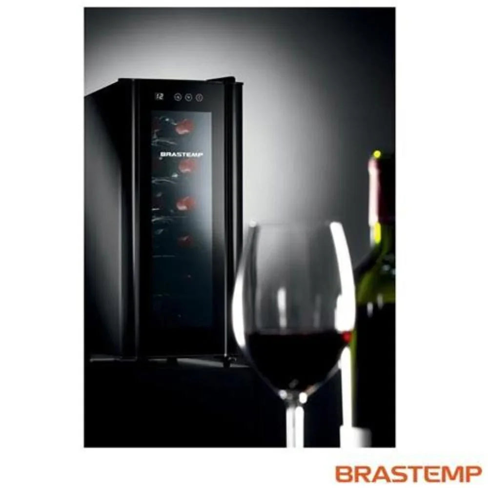 Adega Climatizada Brastemp 12 Garrafas All Black Preto