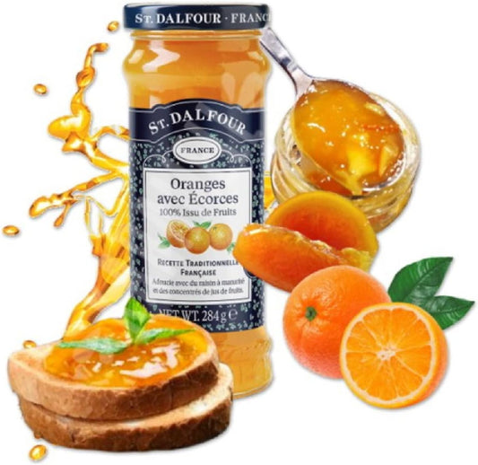 Geleia Francesa Laranja (Oranges Avec Ecorses) St Dalfour 284g