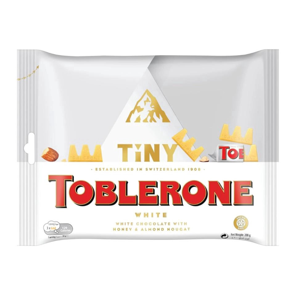 Chocolate Suiço Branco Toblerone Bag 200g