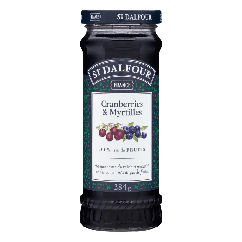 Geléia Fra St Dalfour Cranberry com Mirtilos 284 G