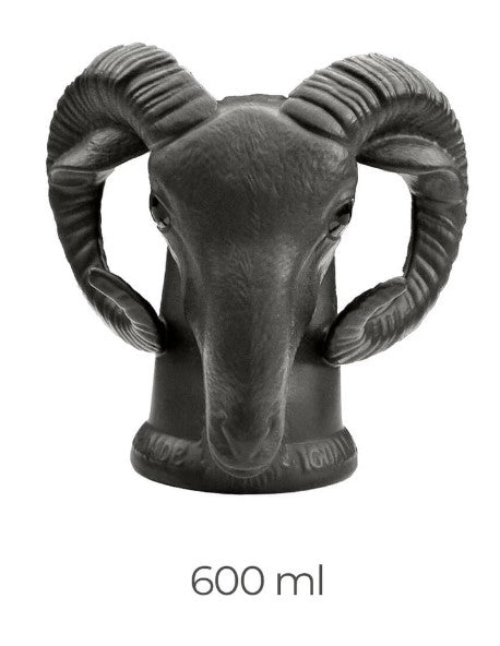 Caneco De Cerâmica Ceraflame Bode Maçonaria Grafite 600ml