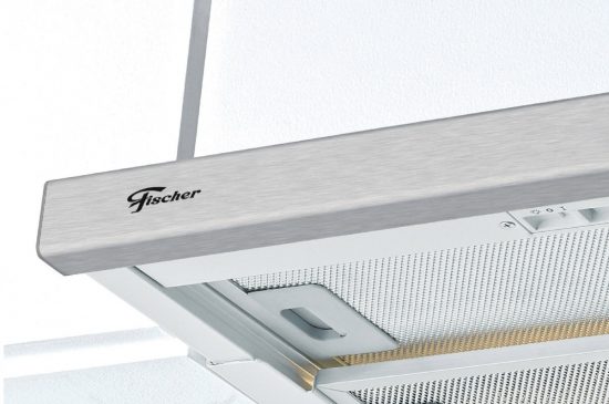 Depurador ou Exaustor de Embutir Fischer Slim 60 cm Frontal Inox