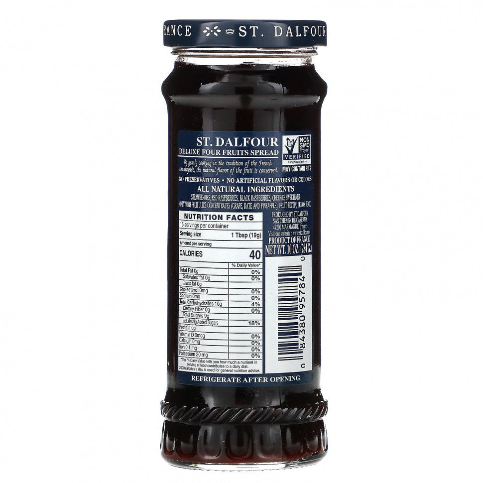 Geleia Francesa St. Dalfour Quatro Frutas 284g