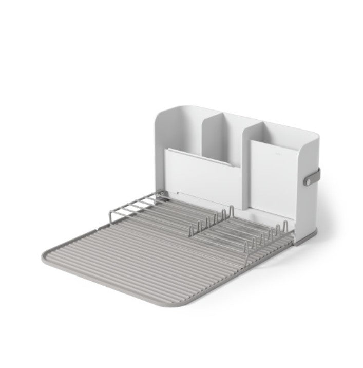 Escorredor de Louça Sling Branco/Cinza Umbra