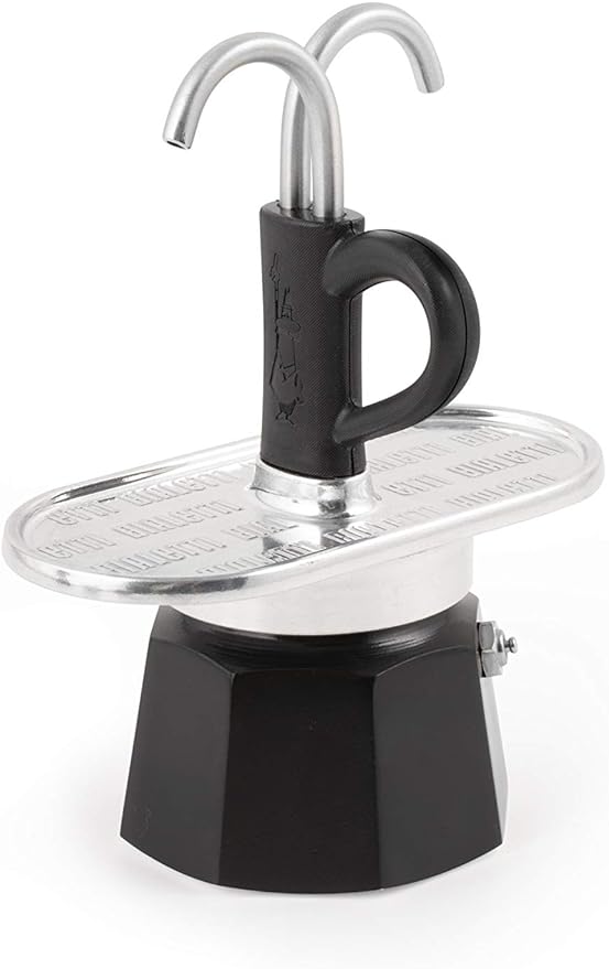 Cafeteira Bialetti Mini Express Preta 2 Xícaras