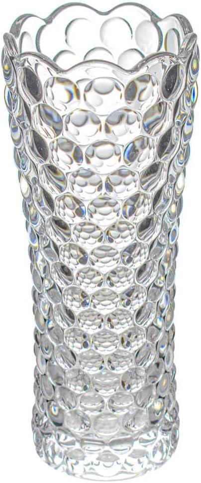 Vaso de Vidro Bubble Lyor 7cm x 7cm x 18cm Lyor