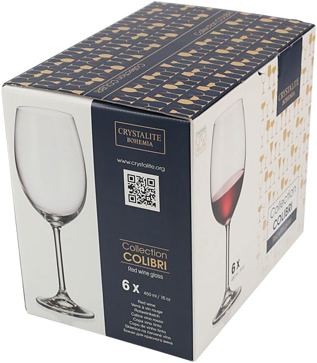 Taça Para Vinho Wolff Cristal Bohemia 450ml