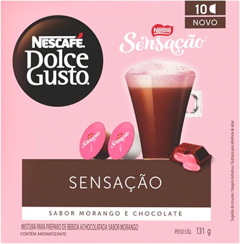 Cápsulas de Café Dolce Gusto Sensação 10 Cápsulas