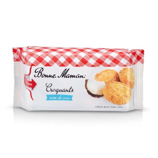 Biscoito Francês Cookies Sabor Coco Bonne Maman 150g