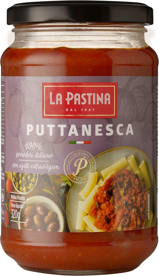 Molho Italiano La Pastina Putanesca 320g