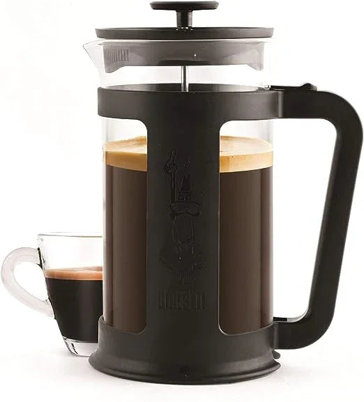 Cafeteira Prensa Francesa Bialetti Preta 1L