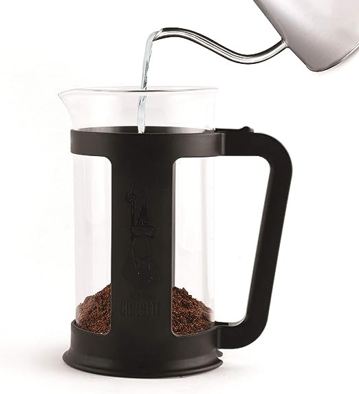 Cafeteira Prensa Francesa Bialetti Preta 1L