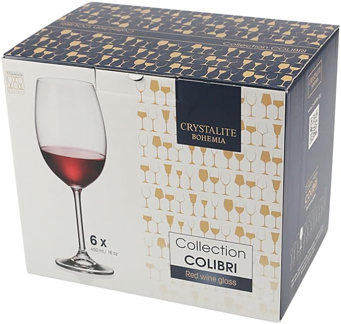 Taça Para Vinho Wolff Cristal Bohemia 450ml
