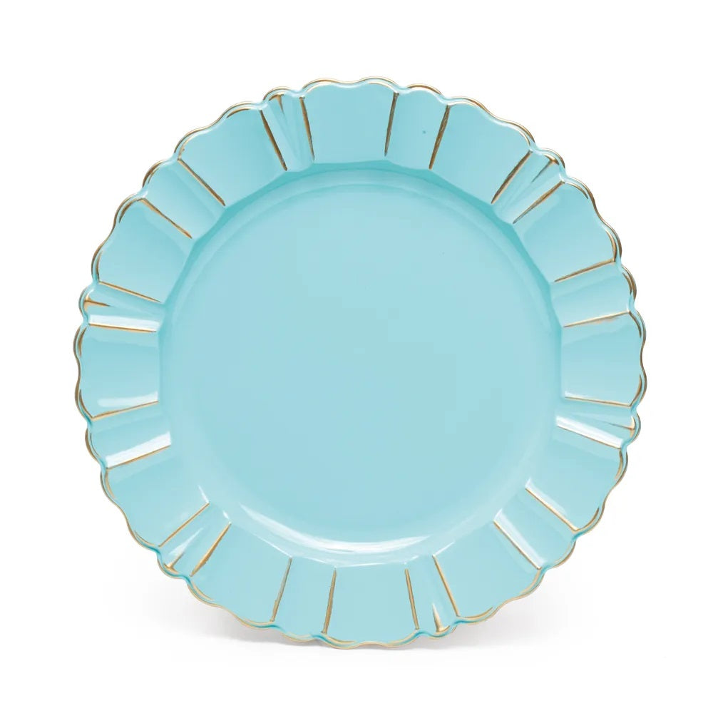 Sousplat Cromus Ornamentado Azul 33cm