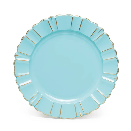 Sousplat Cromus Ornamentado Azul 33cm