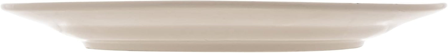 Prato para Sobremesa de Porcelana Bambu Lyor 18cm