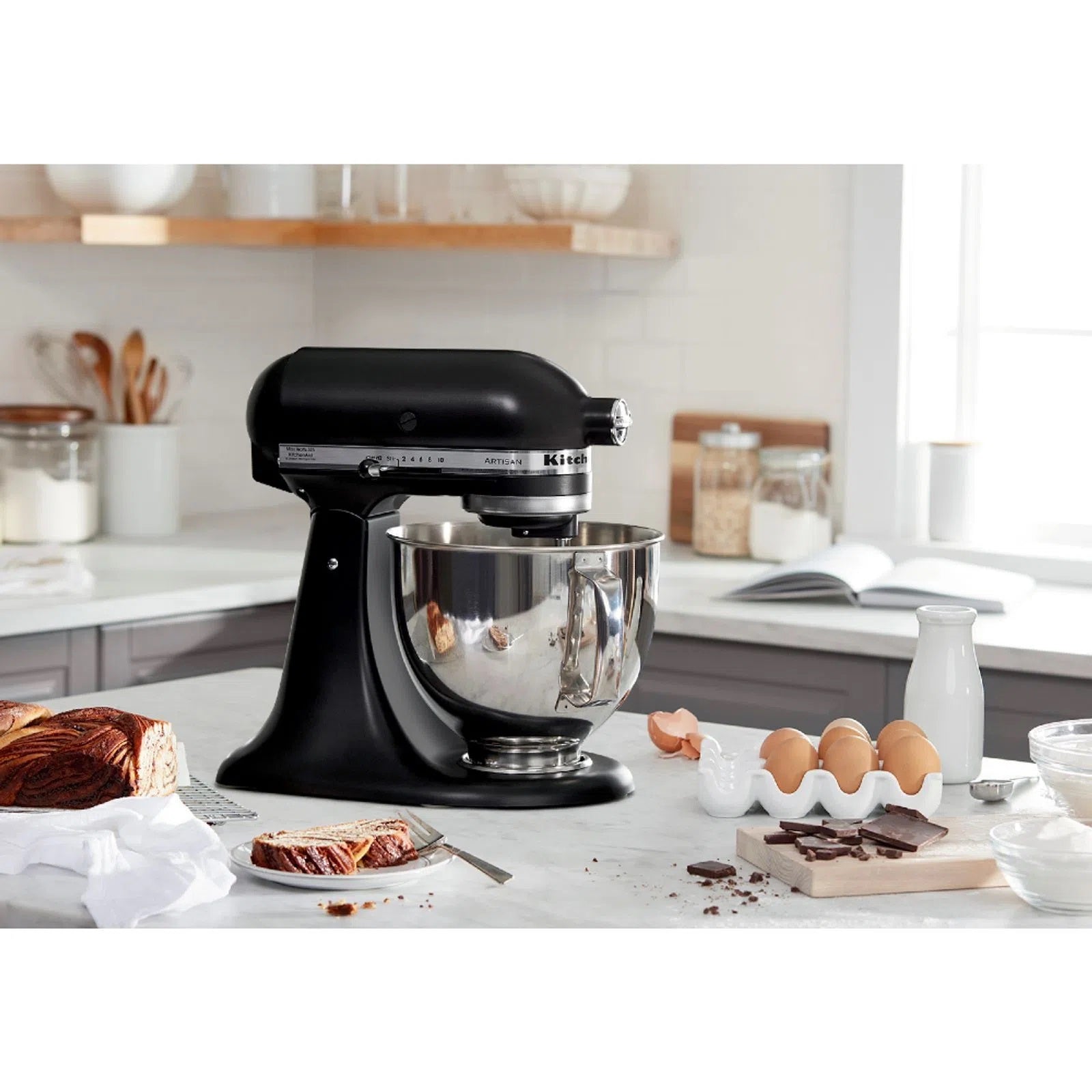 Batedeira KitchenAid Artisan Black Matte