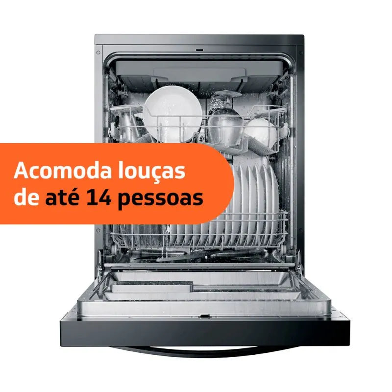 Lava Louças 8 Serviços Brastemp Cinza - BLF08BS
