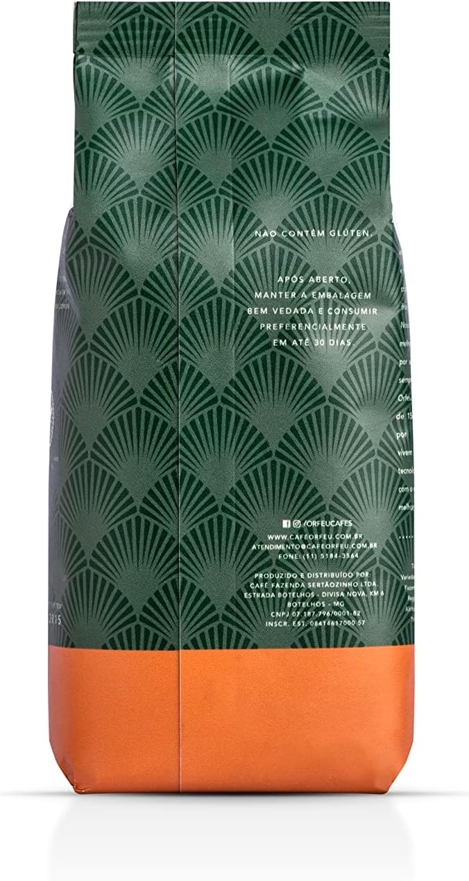 Café Em Grãos Torrado Clássico Orfeu 250G