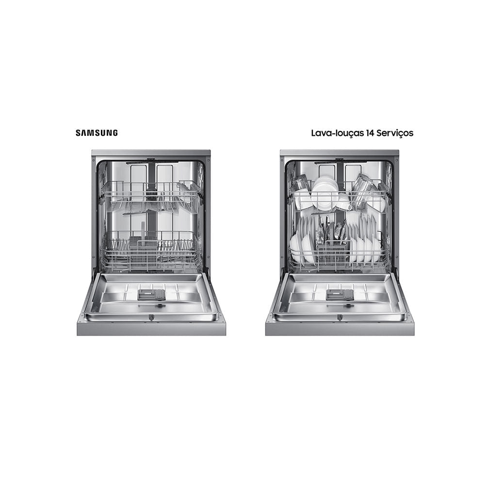 Lava-Louças Samsung DW60C7050 14 Serviços Inox