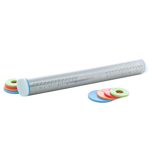 Rolo para Massa Wolff de Aço Inox Ajustável