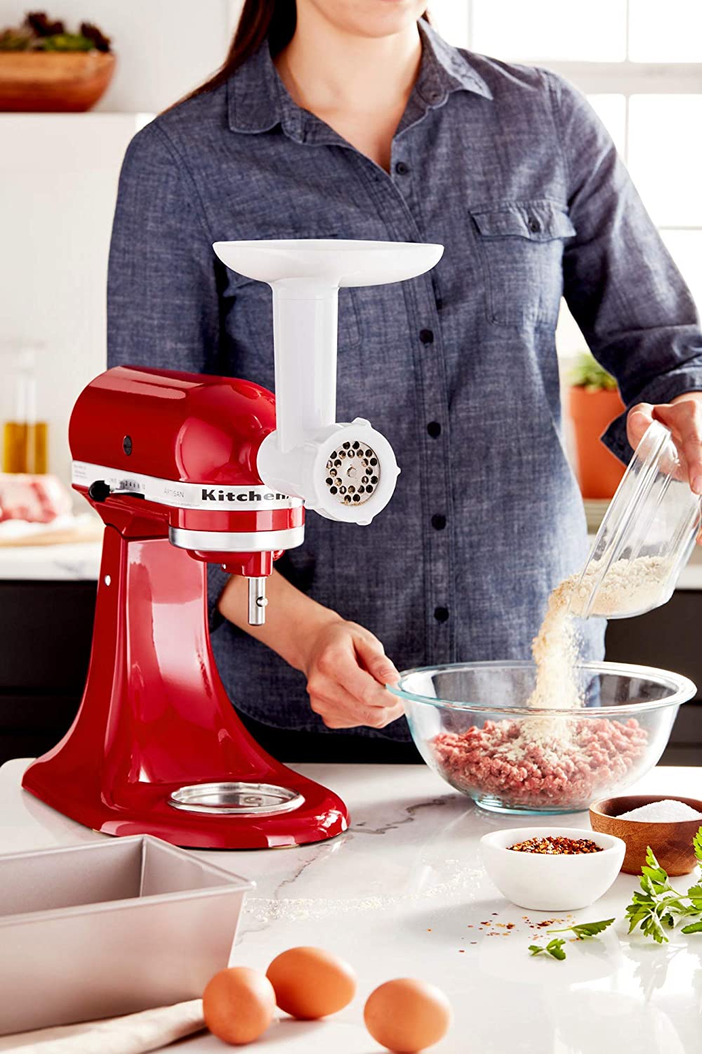 Moedor de Alimentos para Stand Mixer KitchenAid KIO02DXONA
