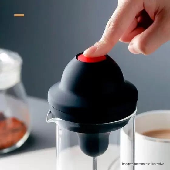 Mixer Multiuso Wolff com Copo de Vidro Borossilicato 450ml